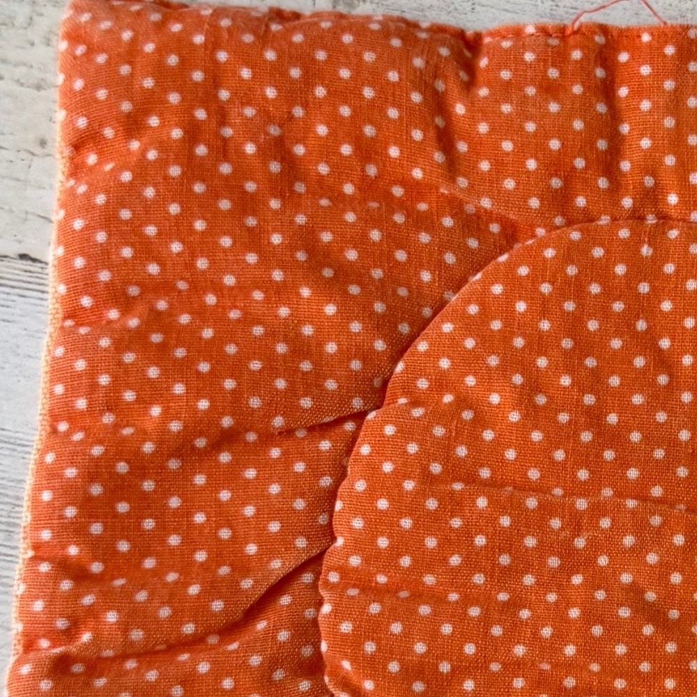 Vintage Muted Orange Holly Hobby Hot Pad Pot Holder ~ American Greetings - Picture 6 of 10